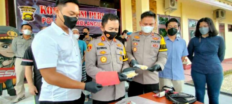 Polres Sarolangun Tangkap Penampung Emas Mentah Hasil PETI, Barang Bukti Wow..