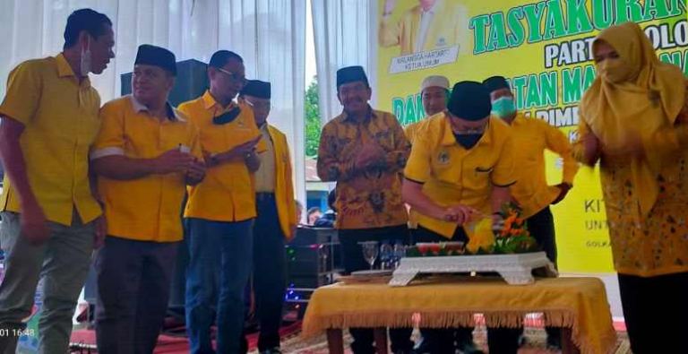 DPD II Partai Golkar Gelar Tasyakuran HUT Ke-57 dan Maulid Nabi