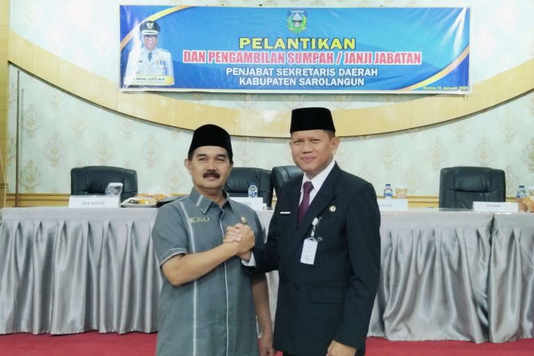 Ketua DPRD Sarolangun Harapkan Pj Sekda dan Pimpinan OPD Bisa Bersinergi Dengan Legislatif