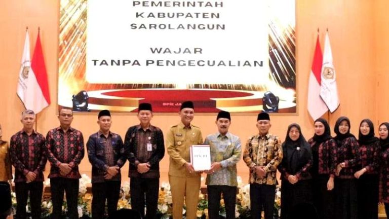 Ketua DPRD Ahmad Jani Apresiasi Pemkab Sarolangun Kebali Raih Opini WTP dari BPK