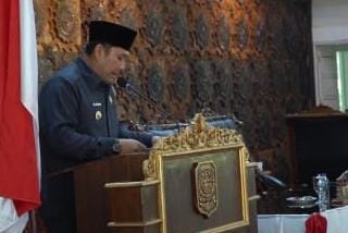 Bupati H M Syukur Sampaikan Ranperda RPJMD 2025-2029