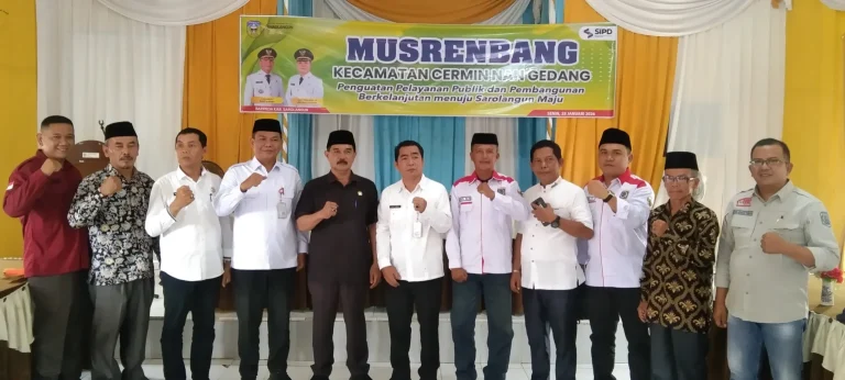 Ketua DPRD Sarolangun Hadiri Musrenbang Kecamatan CNG